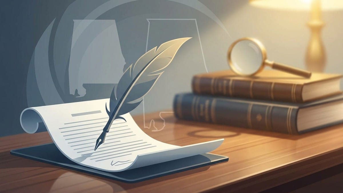 Durable Power of Attorney Alabama Requirements Guide